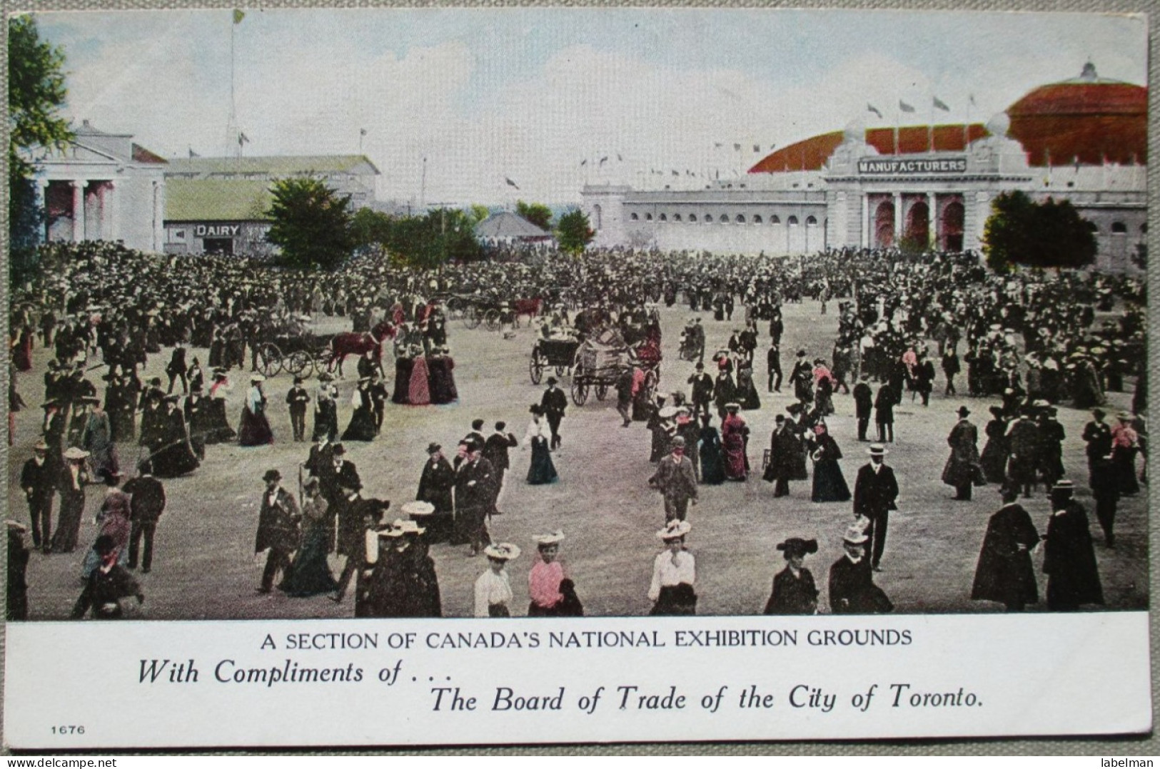 CANADA TORONTO ONTARIO WORLD EXPO NATIONAL EXHIBITION CARD CARTOLINA POSTKARTE ANSICHTSKARTE POSTCARD CARTE POSTALE - Huntsville