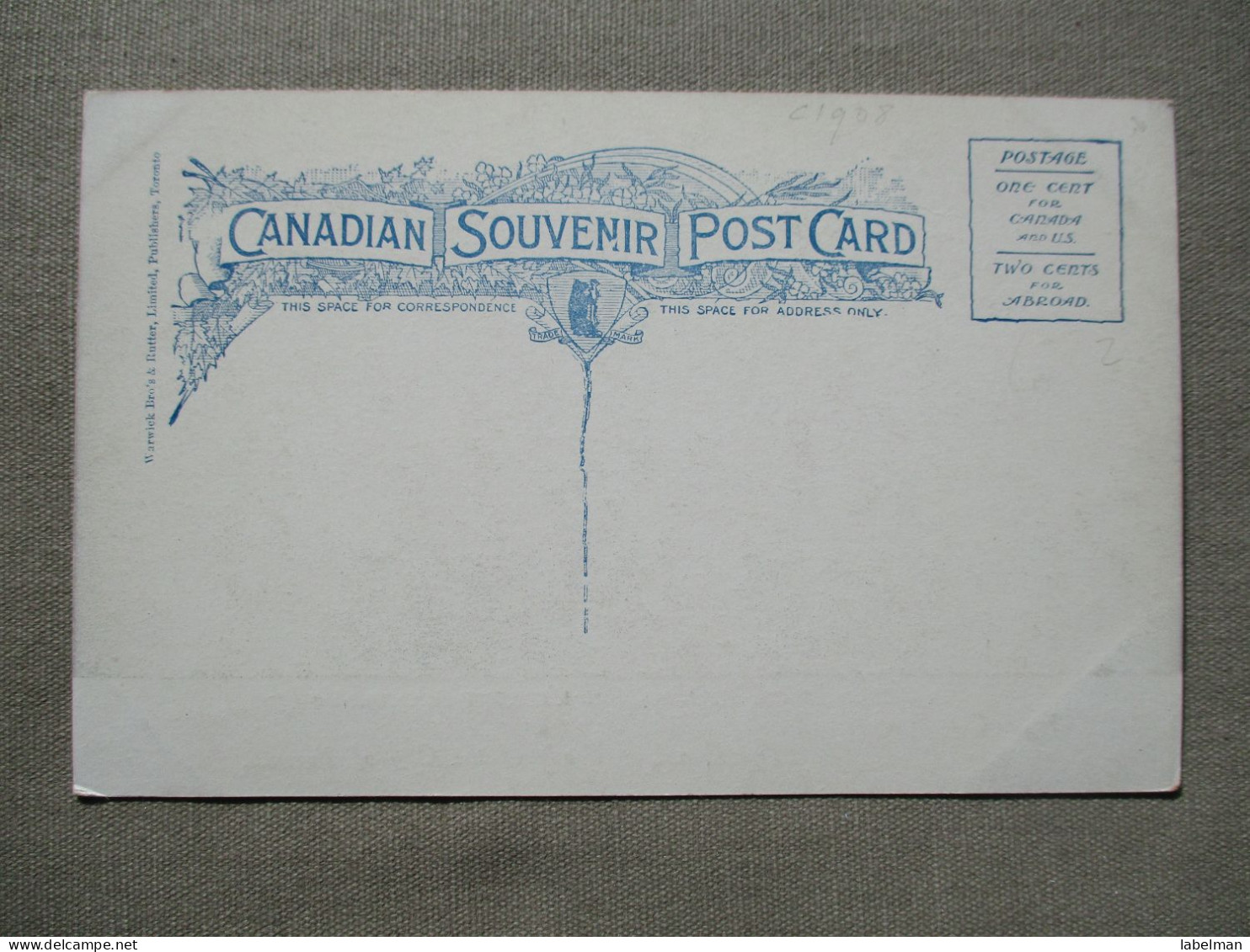 CANADA TORONTO ONTARIO WORLD EXPO NATIONAL EXHIBITION CARD CARTOLINA POSTKARTE ANSICHTSKARTE POSTCARD CARTE POSTALE - Huntsville