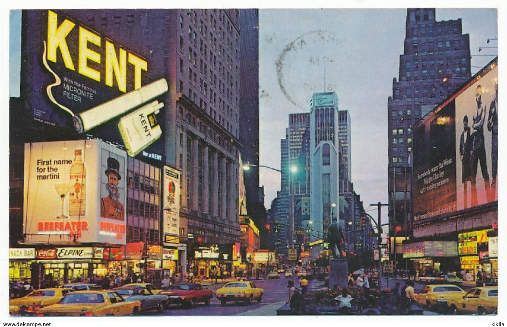 CPSM 9 X 14 Etats Unis USA (14) NEW YORK CITY Time Square At Night - Time Square