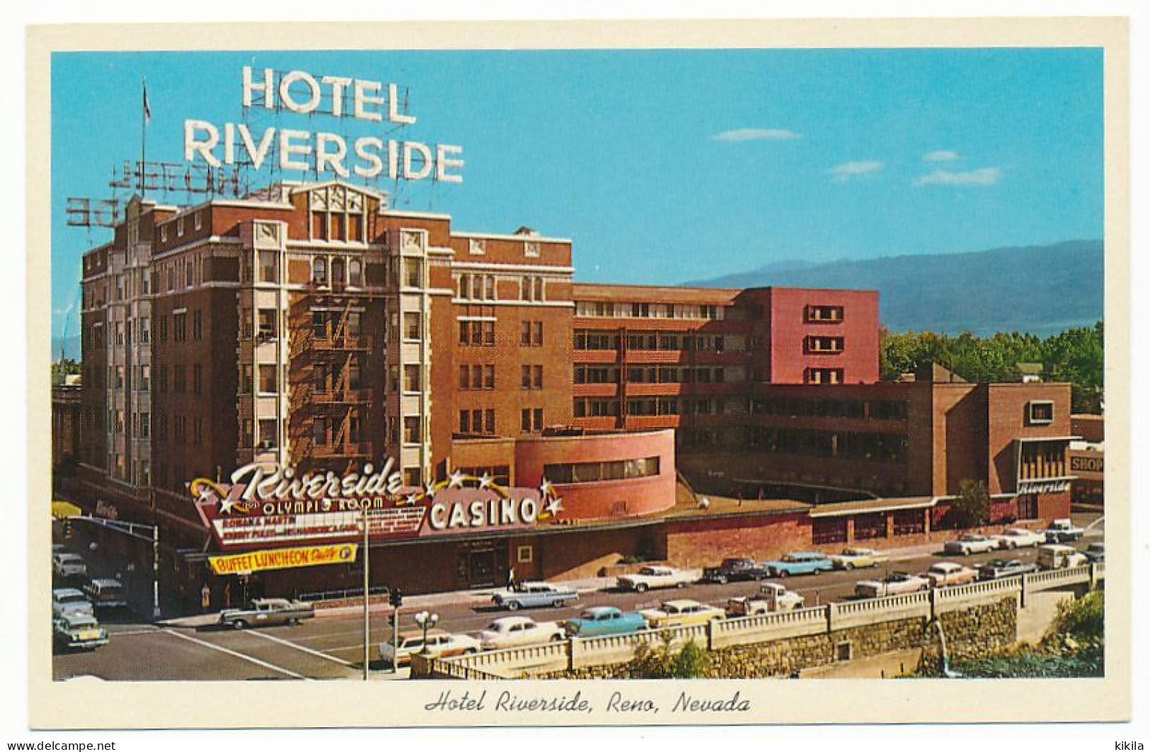 CPSM 9 X 14 Etats Unis USA (21) Nevada RENO Hotel Riverside  Casino  Virginia Street - Reno