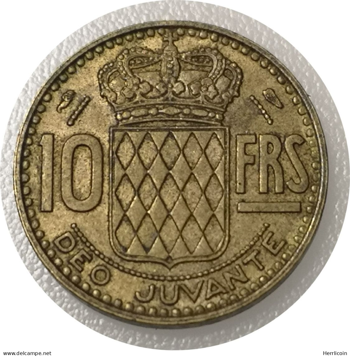Monnaie Monaco - 1951 - 10 Francs Rainier III - 1949-1956 Anciens Francs