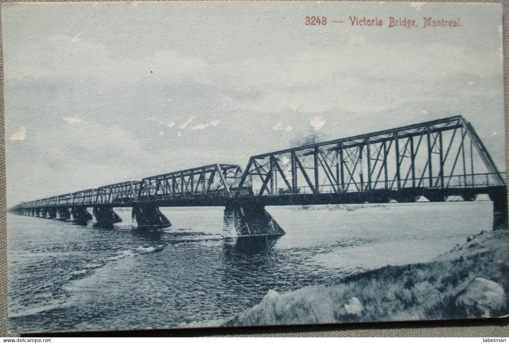 CANADA MONTREAL QUEBEC VICTORIA BRIDGE KARTE CARD POSTKARTE ANSICHTSKARTE CARTOLINA POSTCARD CARTE POSTALE - Huntsville