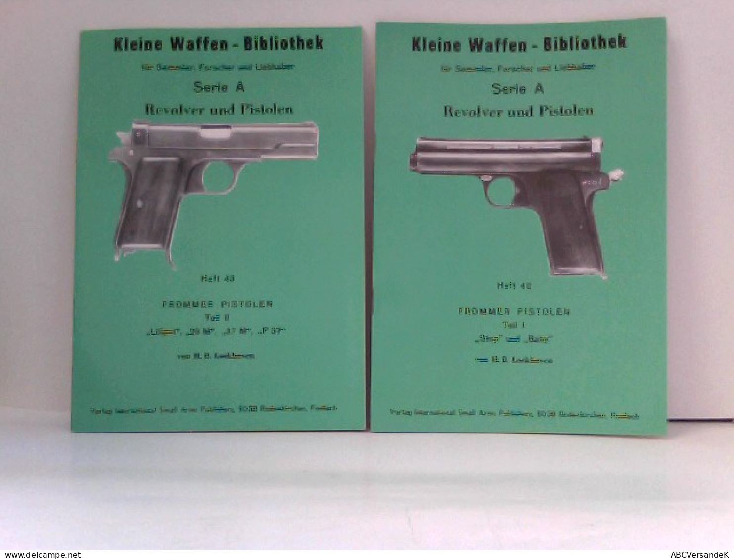 KONVOLUT Frommer Pistolen, Kleine Waffen - Bibliothek Für Sammler, Forscher Und Liebhaber - Heft 42 & Heft 43 - Militär & Polizei