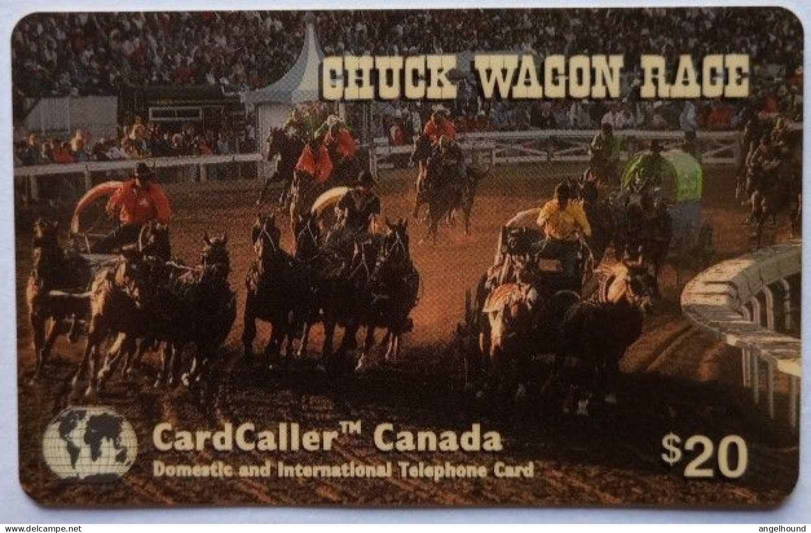 Canada Cardcaller $20 Prepaid -  Chuck Wagon Race - Canada