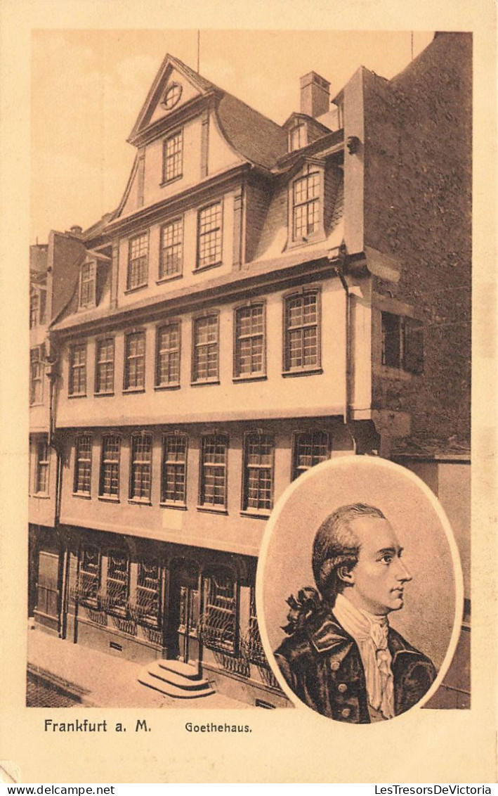 ALLEMAGNE - Frankfurt A.M. - Goethehaus - Carte Postale Ancienne - Frankfurt A. Main