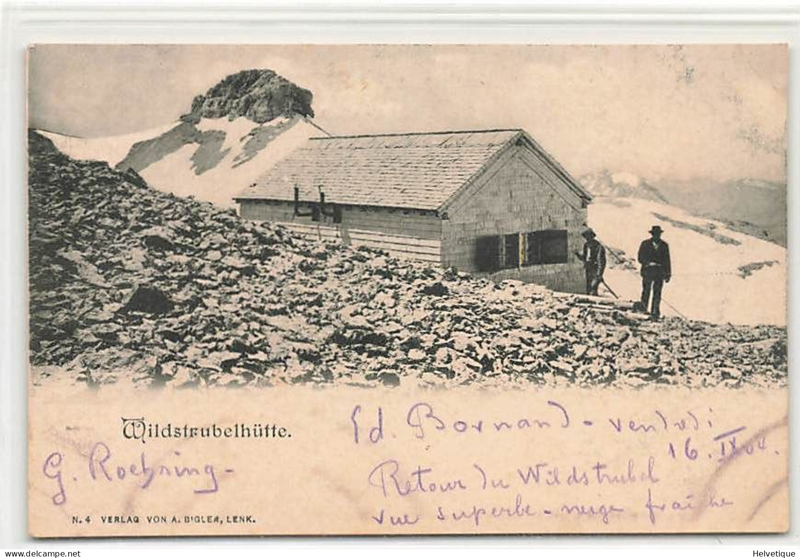 Wildstrubelhütte  La Lenk CAS Moléson Wildhorn - Lenk Im Simmental