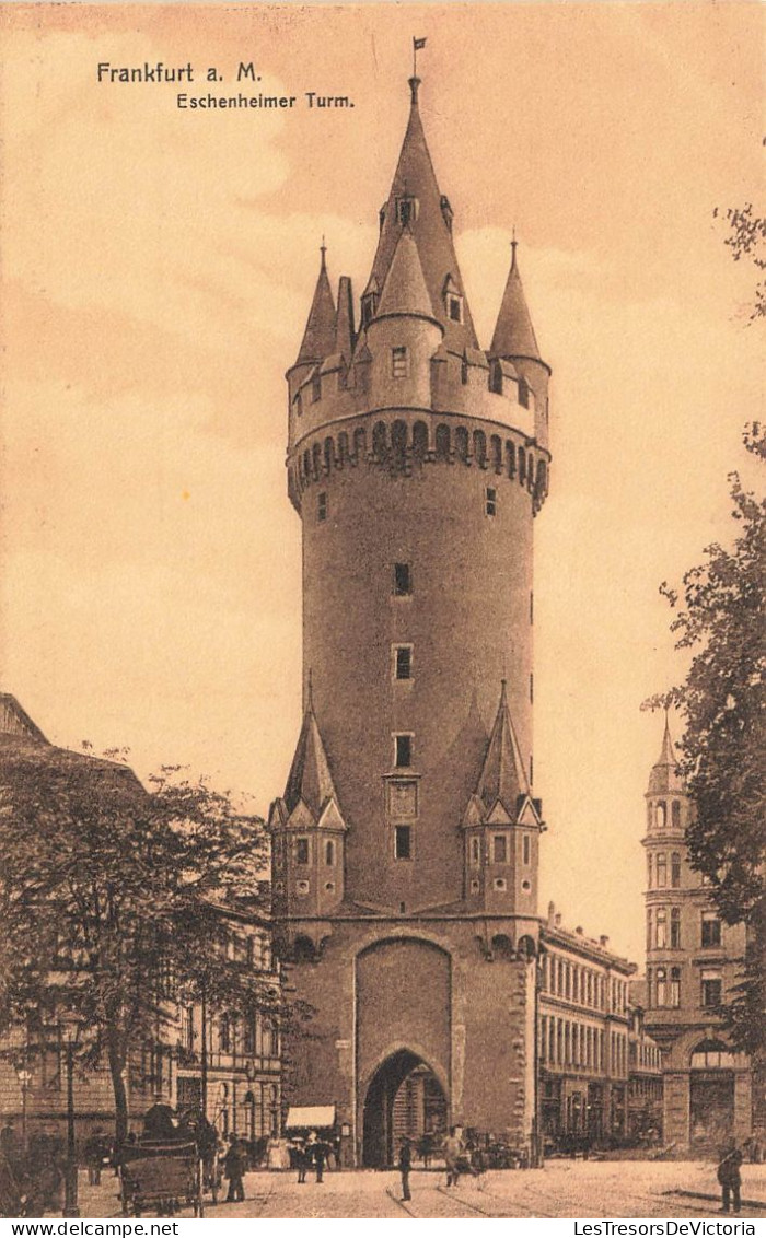 ALLEMAGNE - Frankfurt A.M. - Eschenheimer Turm - Carte Postale Ancienne - Frankfurt A. Main