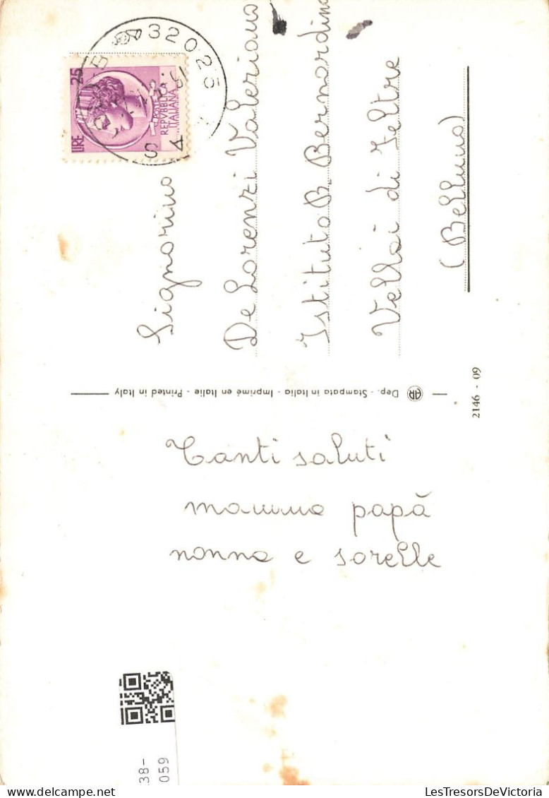 ANIMAUX & FAUNE - Chats - Un Chat à Côté D'une Vase De Fleur  - Carte Postale - Chats