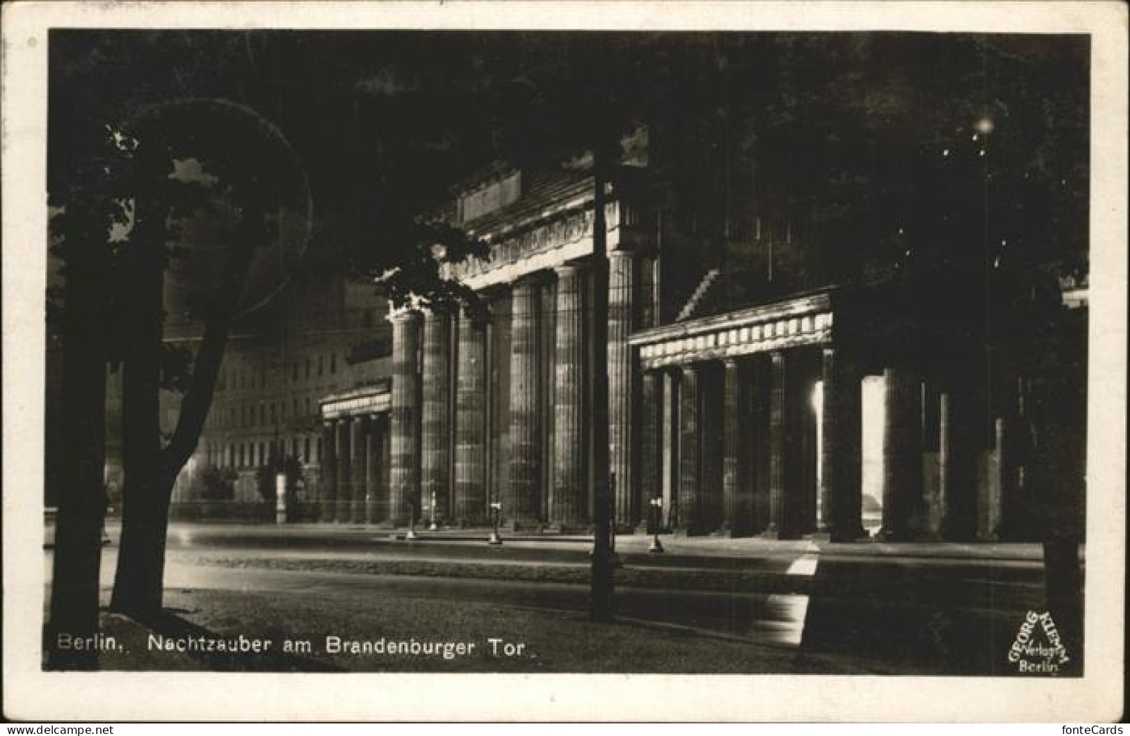 41350043 Brandenburgertor Berlin Nachtzauber Brandenburgertor NZ4 - Brandenburger Deur