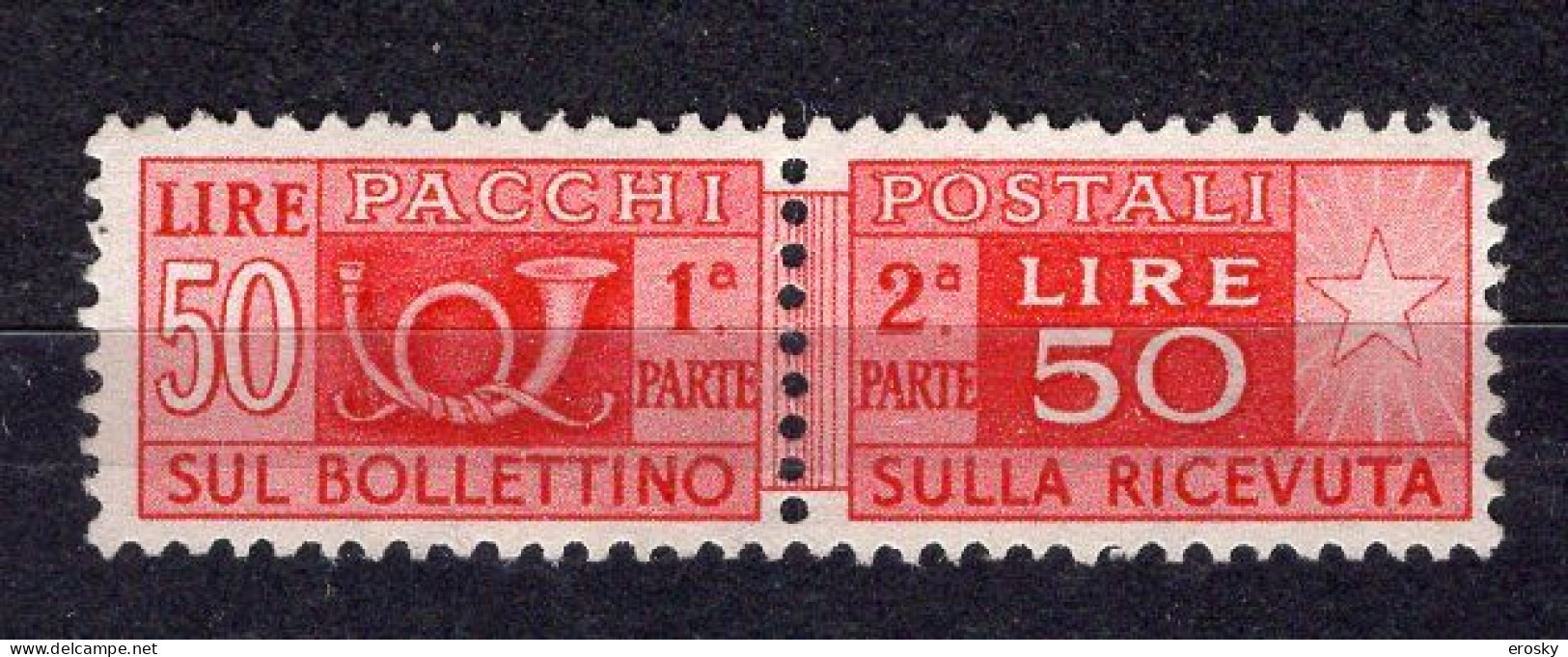 Y6230 - ITALIA PACCHI Ss N°76 - ITALIE COLIS Yv N°62 ** - Postpaketten