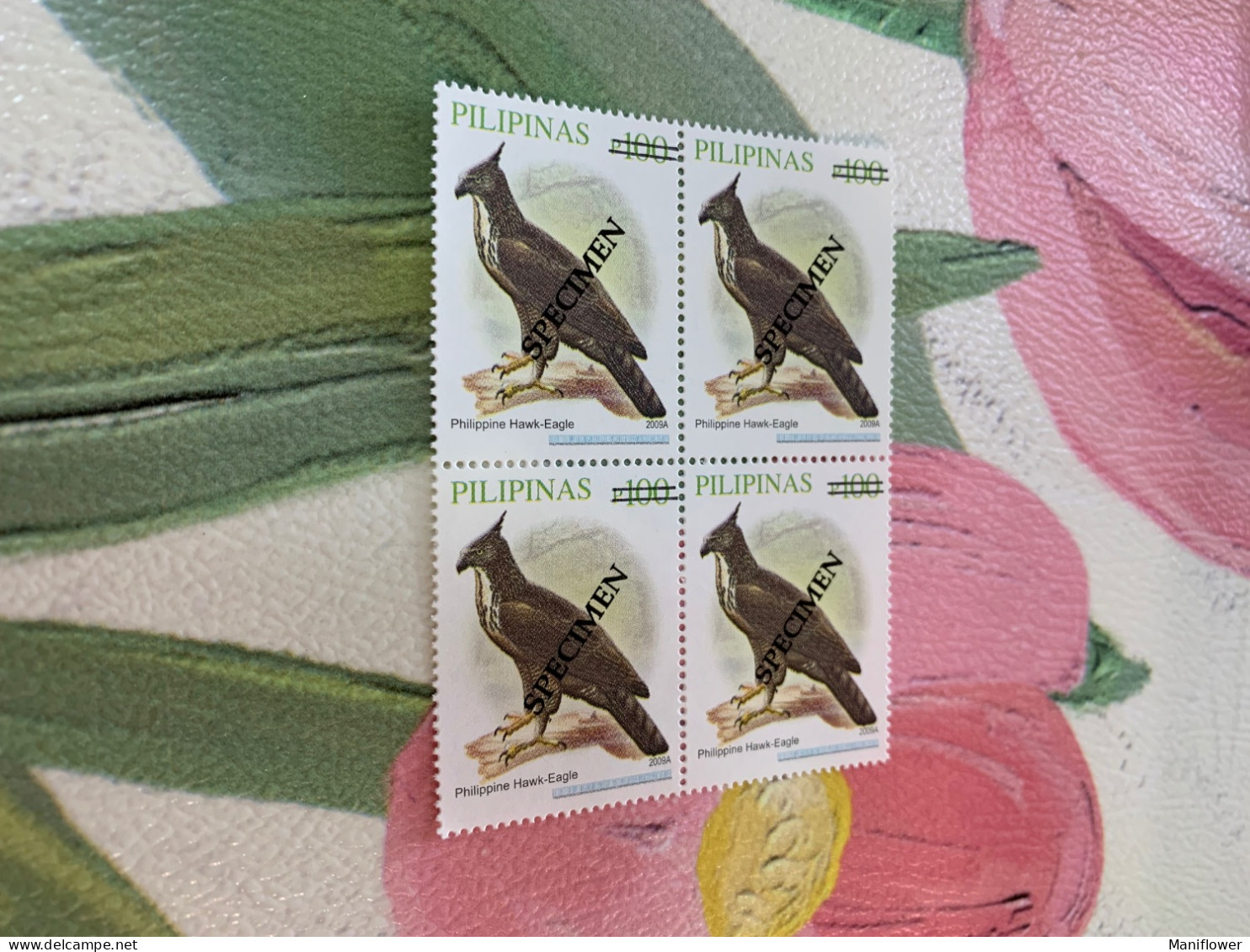 Philippines Stamp MNH Specimen Eagle Bird 2009A Block - Filipinas