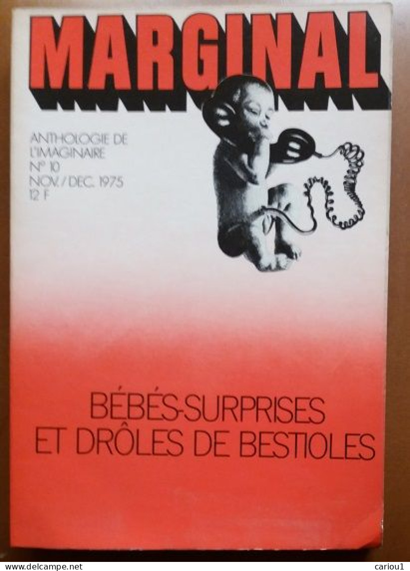 C1 MARGINAL # 10 Opta 1975 Illustre MARTENS Anthologie SF  PORT INCLUS France - Opta