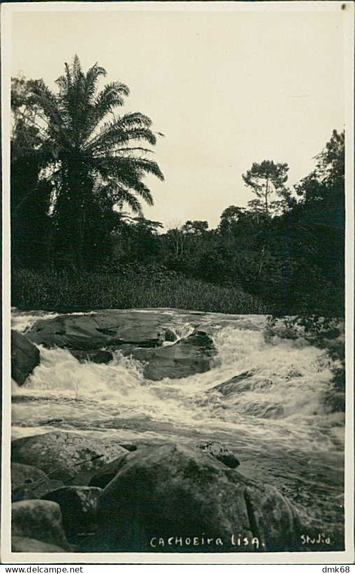 BRAZIL - GAMELEIRA - CAHOEIRA LISA - RPPC POSTCARD - 1930s  (17643) - Recife