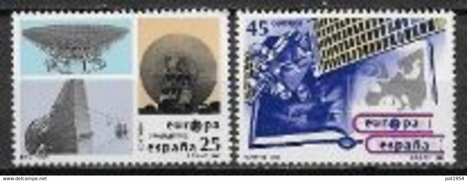 Espagne 1991 N° 2721/2722 Europa L'Europe Et L'espace - 1991