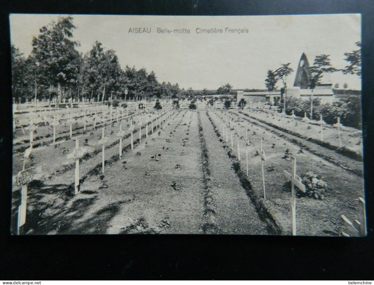 AISEAU                    BELLE-MOTTE        CIMETIERE FRANCAIS - Aiseau-Presles