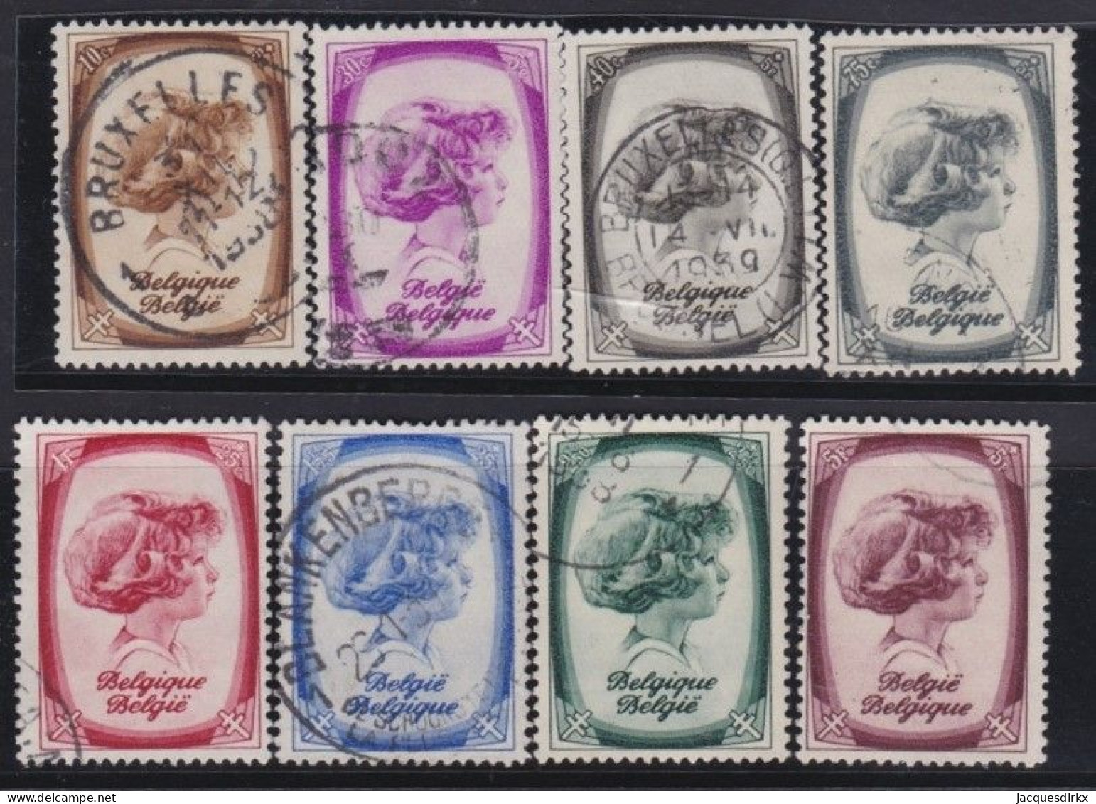 Belgie  .   OBP   .    488/495      .  O    .  Gestempeld   .   /   .    Oblitéré - Used Stamps