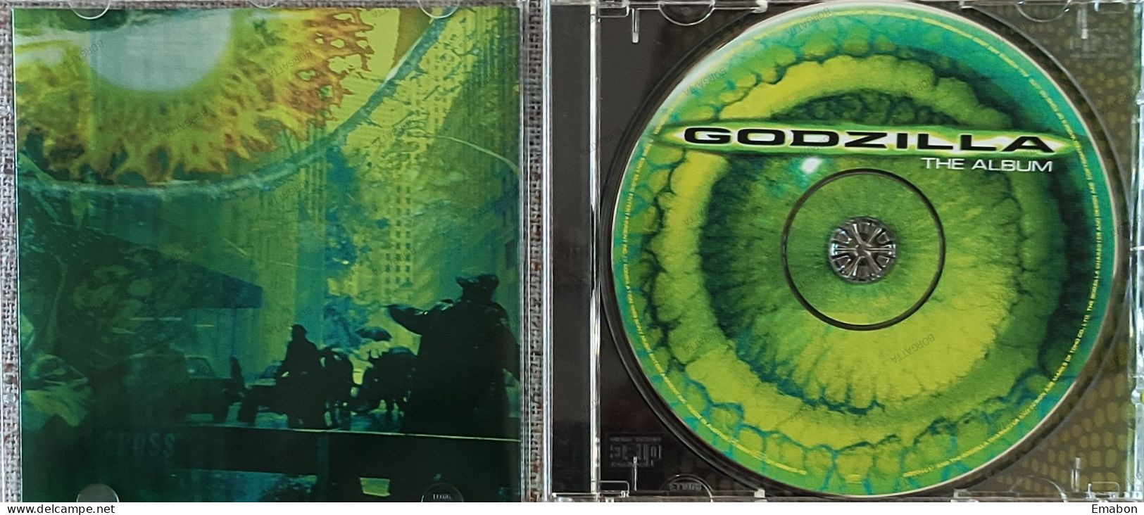 BORGATTA - FILM MUSIC  - Cd   THE ALBUM GODZILLA - EPIC/SONY 1998- USATO In Buono Stato - Filmmuziek