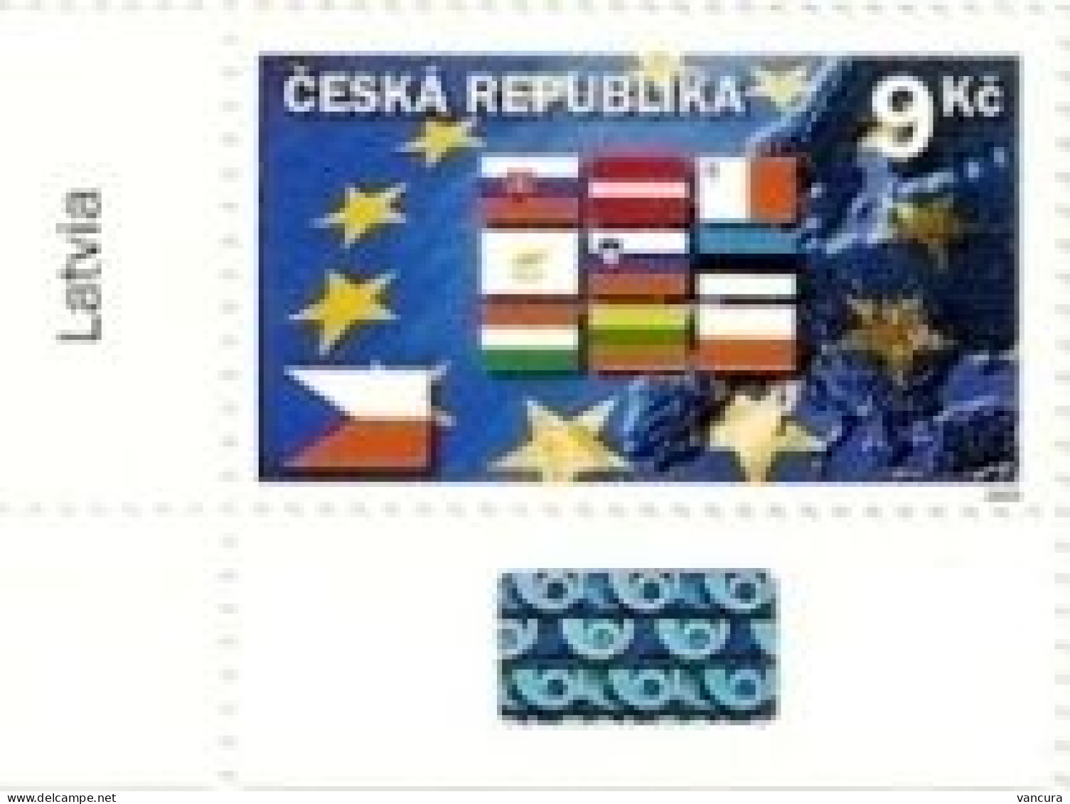 ** 395 Czech Republic Entrance In The  EU 2004 Hologram Flag - Hologramme