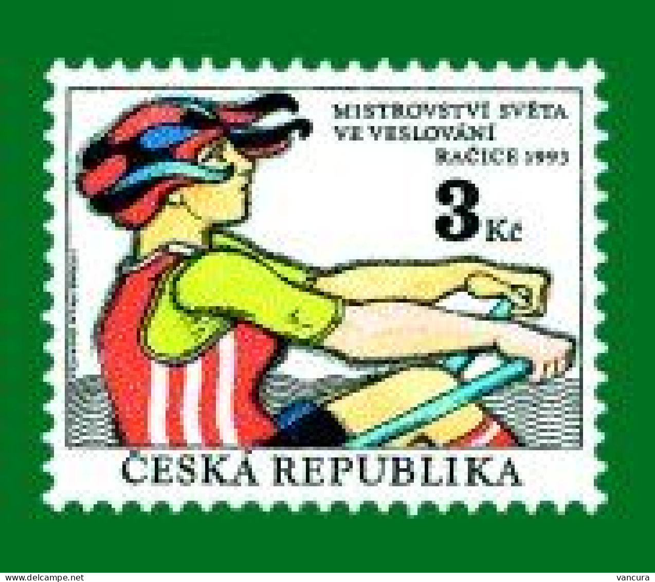 ** 20 Czech Republic World Championship In Rowing 1993 - Remo