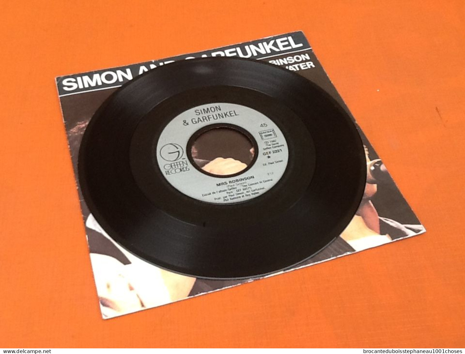 Vinyle 45 Tours  Simon And Garfunkel Mrs Simon (1982) - Disco & Pop