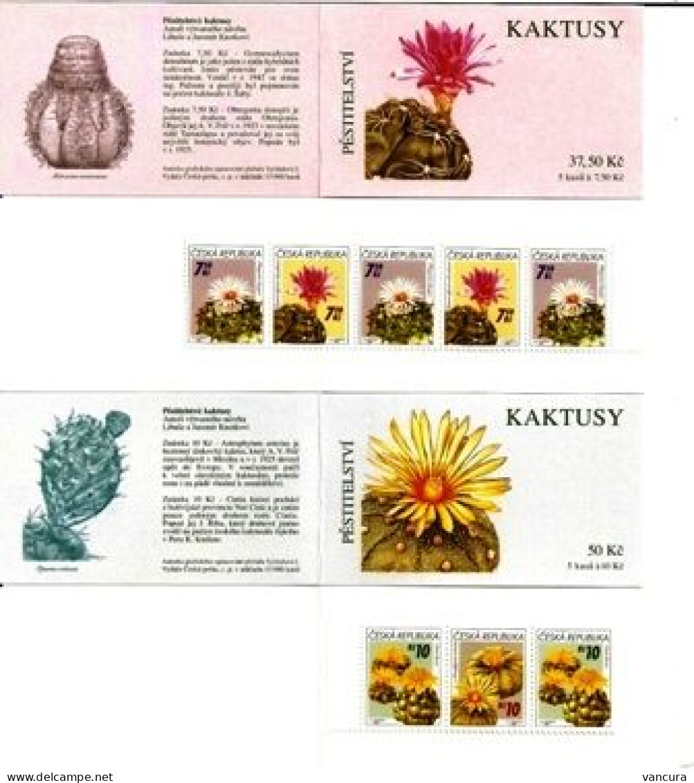 Booklets 484-7 Czech Republic Cacti 2006 - Cactus