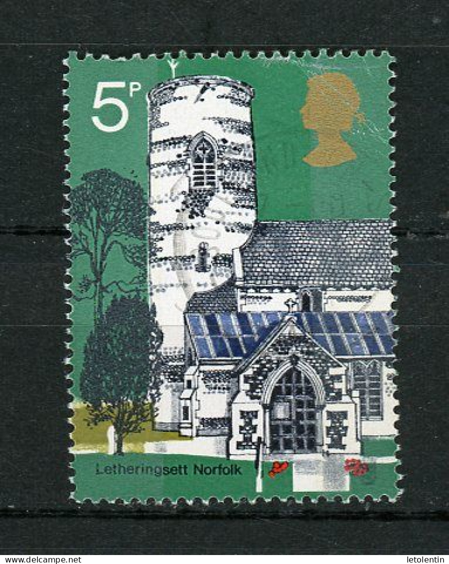 GRANDE BRETAGNE - ARCHITECTURE - N° Yvert 662 Obli. - Used Stamps