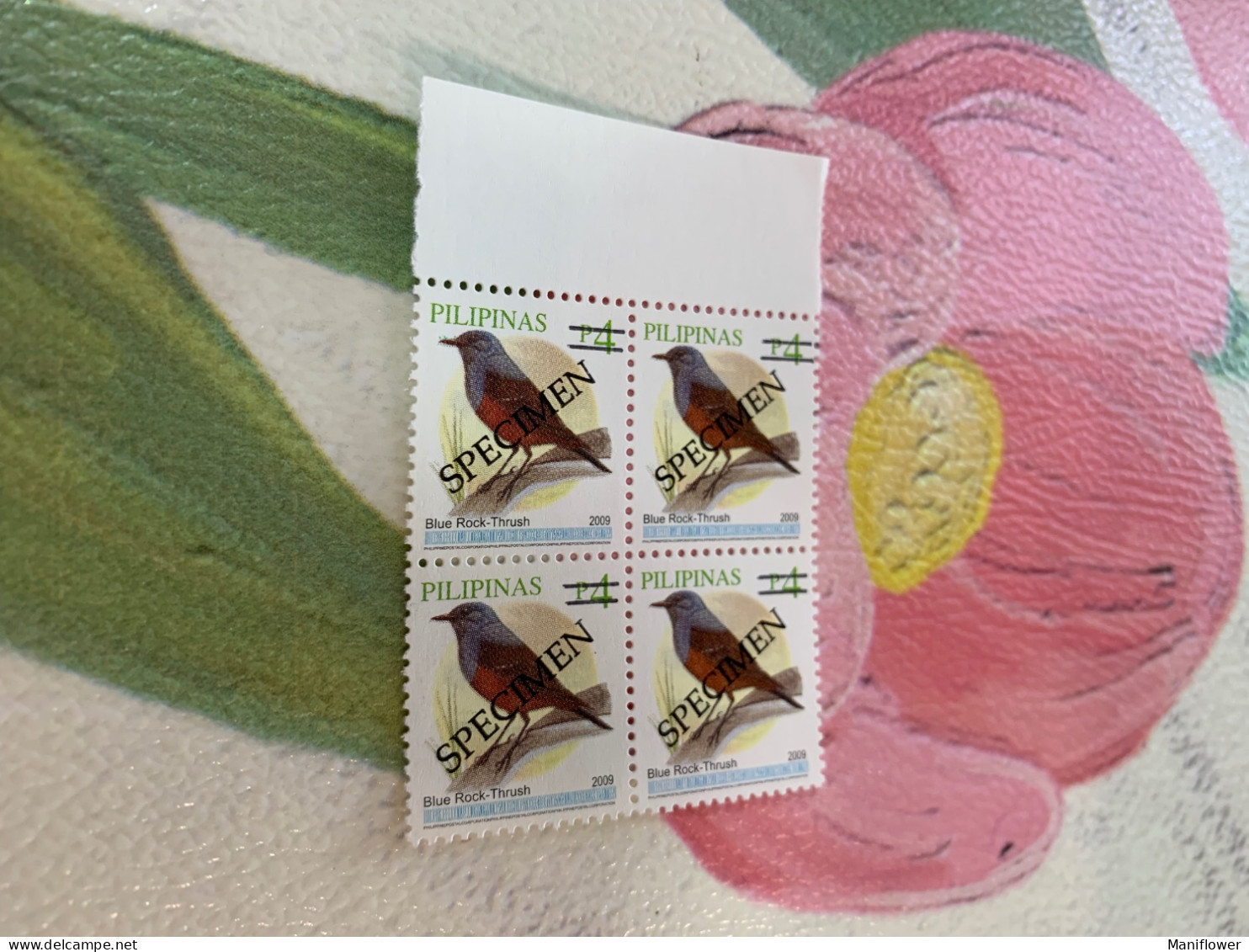 Philippines Stamp Specimen Block Birds 2009 - Filipinas