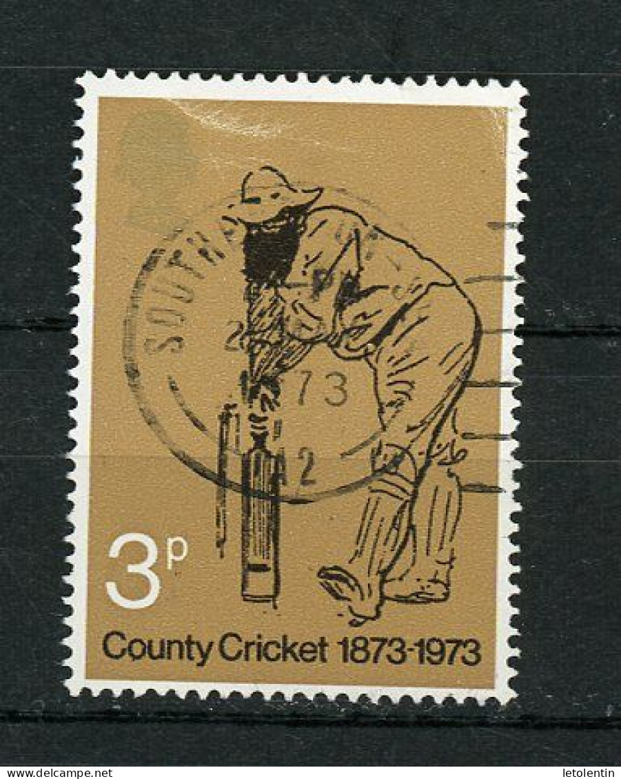 GRANDE BRETAGNE - CRICKET - N° Yvert 684 Obli. - Used Stamps