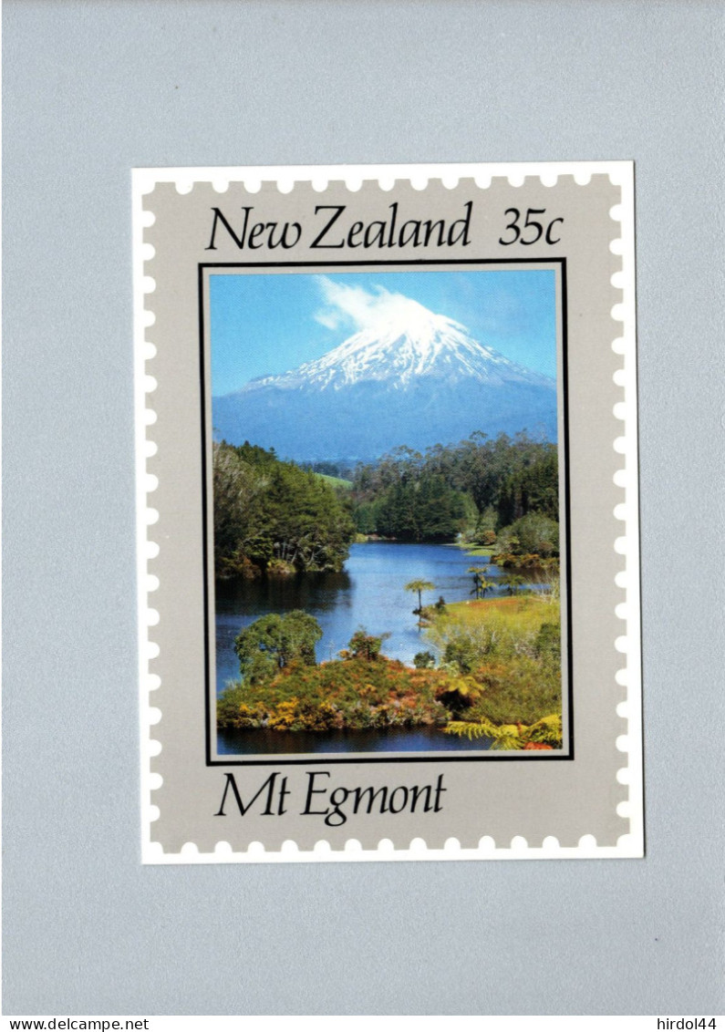 (Nouvelle-Zélande) : Mt Egmont - Nouvelle-Zélande