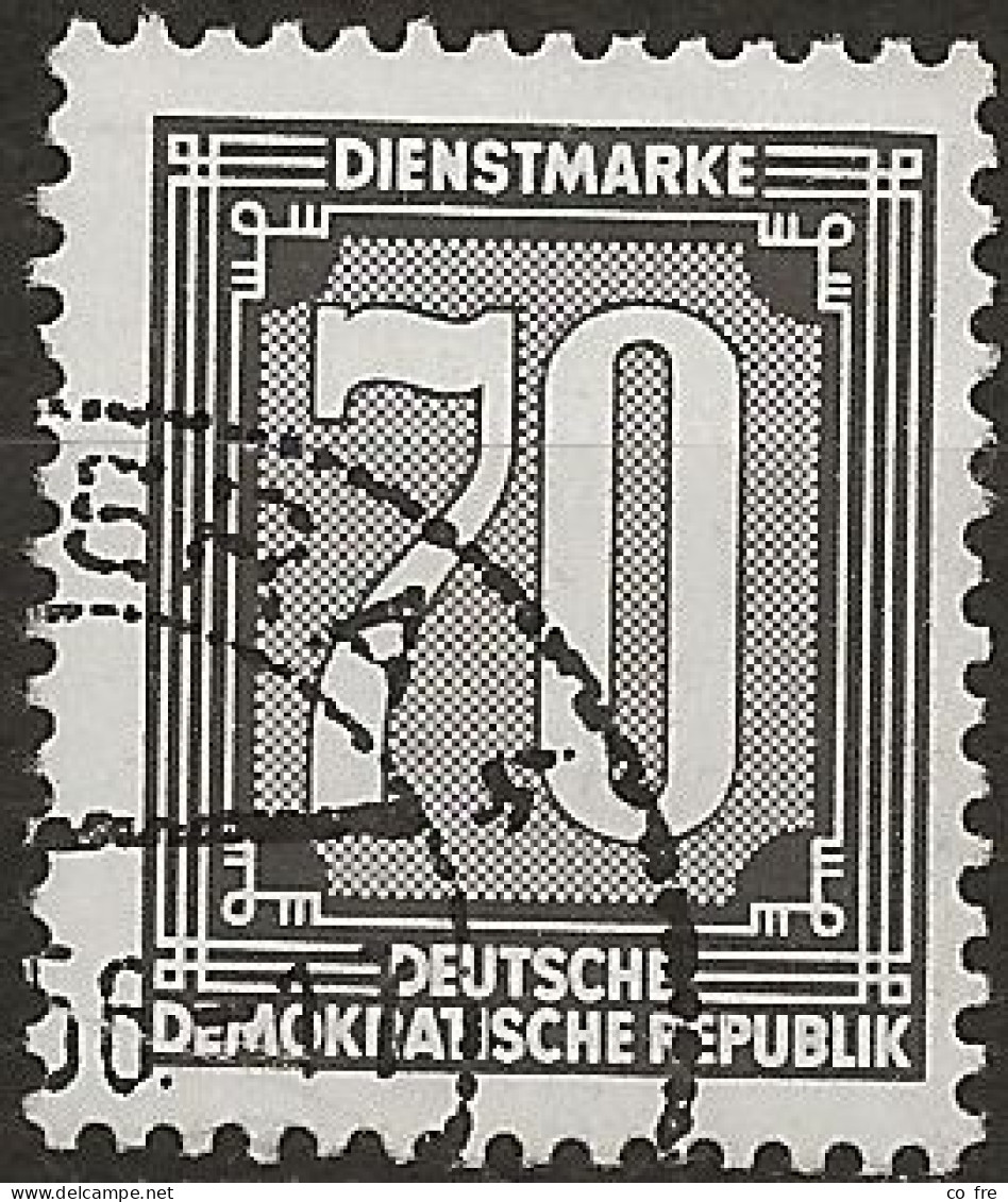 Allemagne, République Démocratique Timbre De Service N°38 (ref.2) - Used