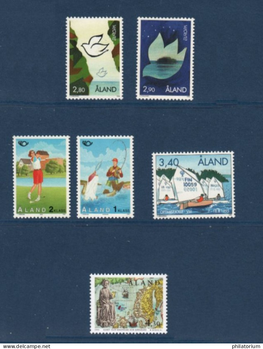 Aland, **, Yv, Mi, 100, 101, 102, 103, 104, 106, SG 96, 97, 98, 99, 100, 102, - Ålandinseln