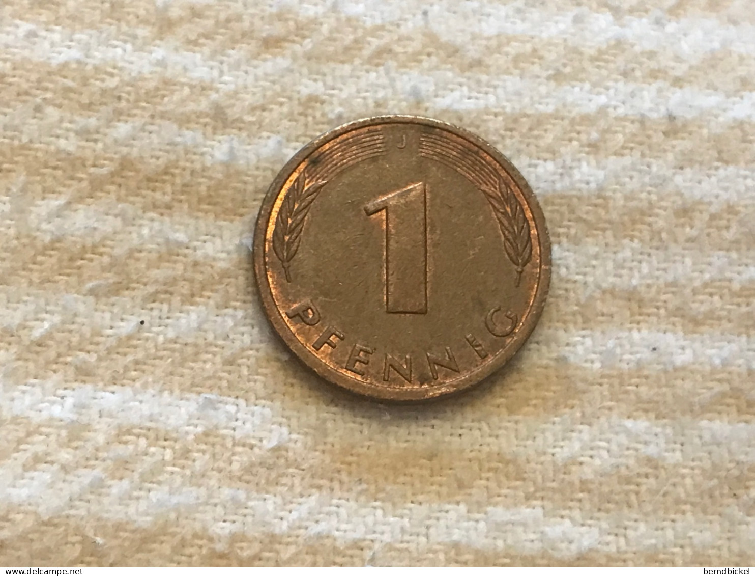 Münze Münzen Umlaufmünze Deutschland 1 Pfennig 1984 Münzzeichen J - 1 Pfennig