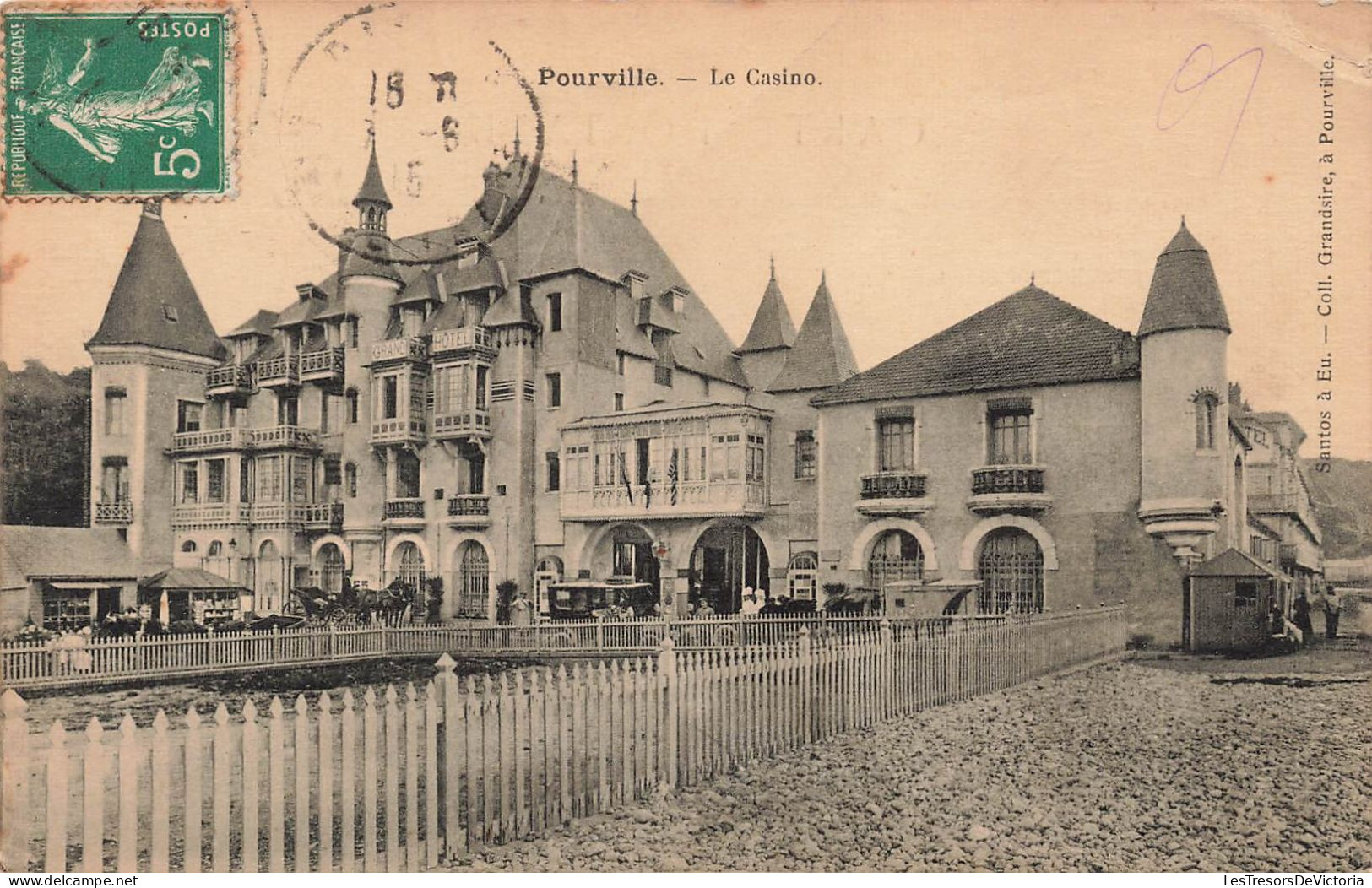 FRANCE - Pourville - Vue Générale Du Casino - Carte Postale Ancienne - Autres & Non Classés