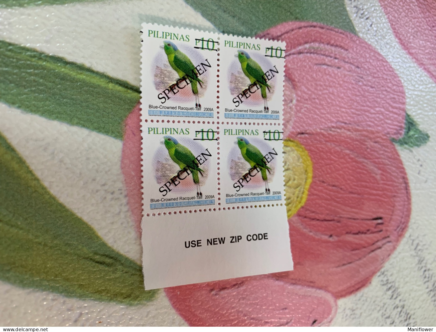 Philippines Stamp Specimen Block Birds 2009A - Filipinas