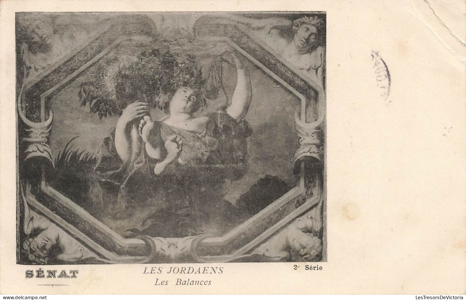 ARTS - Peintures Et Tableaux - Les Jordaens - Les Balances - Carte Postale Ancienne - Malerei & Gemälde