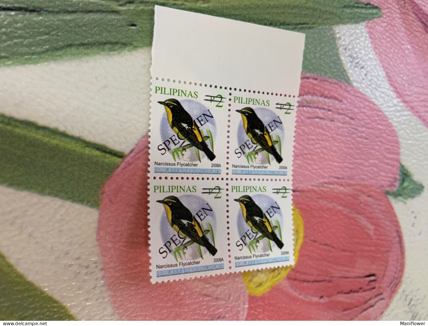 Philippines Stamp Specimen Block Birds 2009A - Filipinas