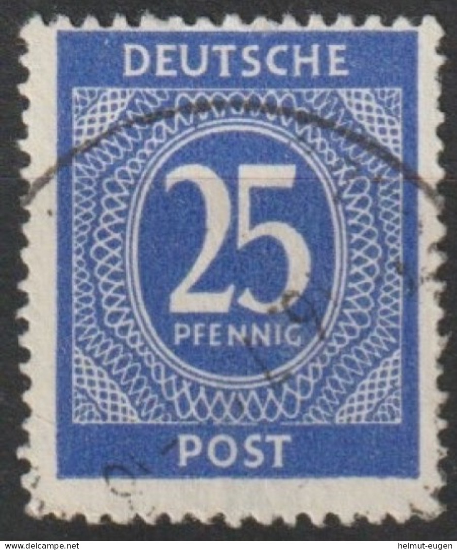 MiNr. 926 Deutschland Alliierte Besetzung Gemeinschaftsausgaben; 1946, Febr./Mai. Freimarken: I. Kontrollrats - Usados