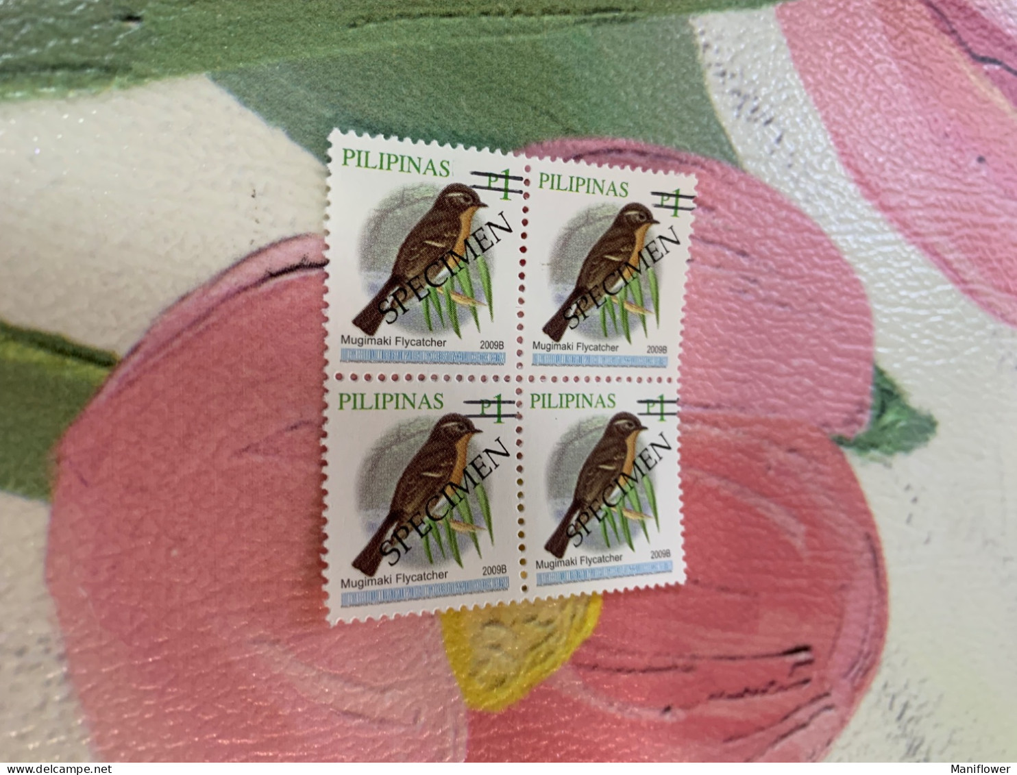 Philippines Stamp Specimen Block Birds 2009B - Filipinas