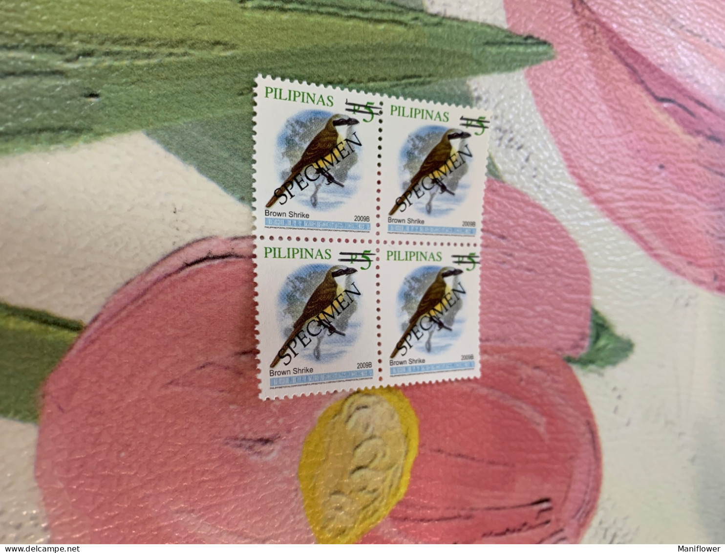 Philippines Stamp Specimen Block Birds 2009B - Filipinas