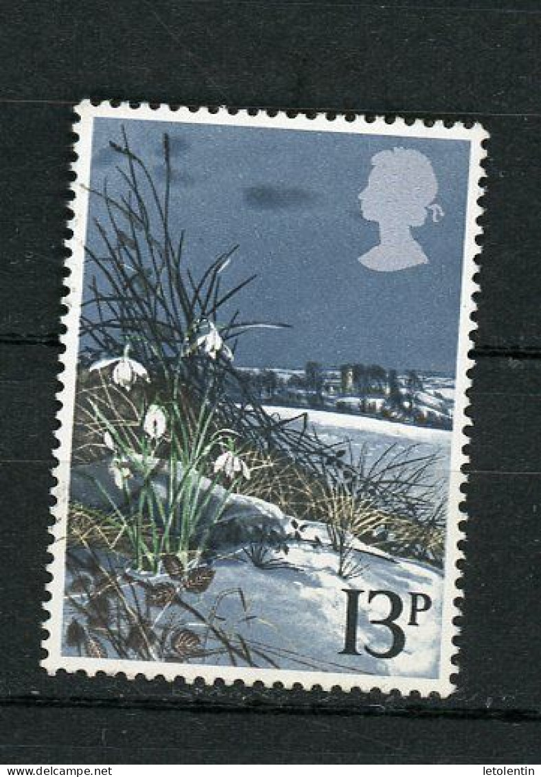 GRANDE BRETAGNE - FLEURS SAUVAGES - N° Yvert 887 Obli. - Used Stamps