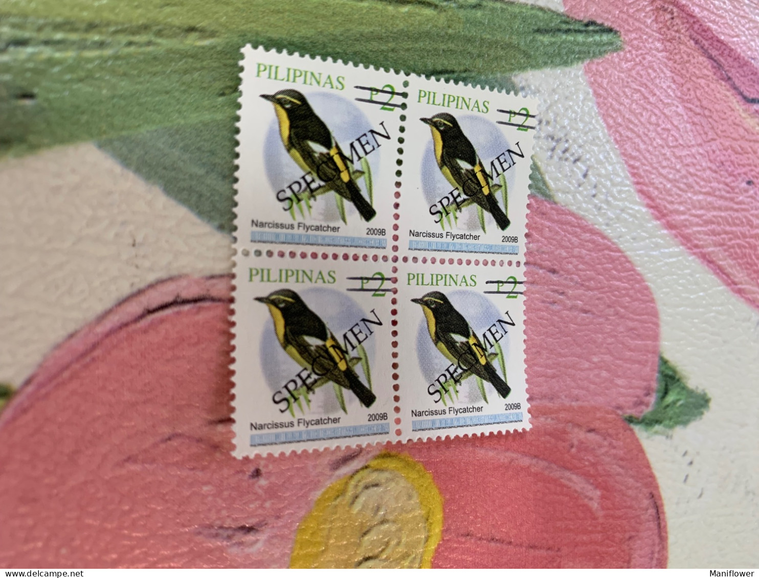 Philippines Stamp Specimen Block Birds 2009B - Filipinas