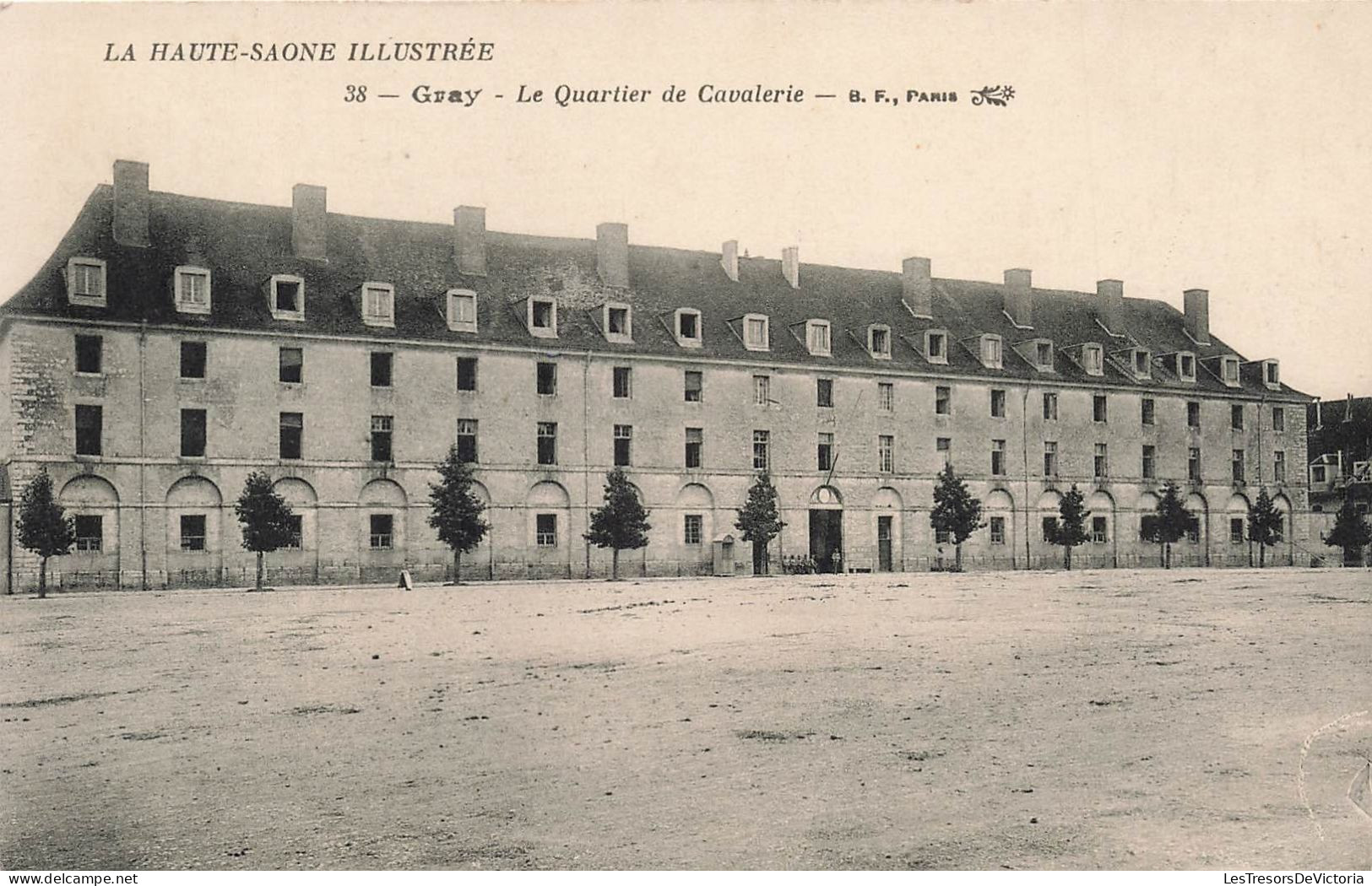 FRANCE - Gray - Vue Générale Du Quartier De Cavalerie - B.F - Carte Postale Ancienne - Gray