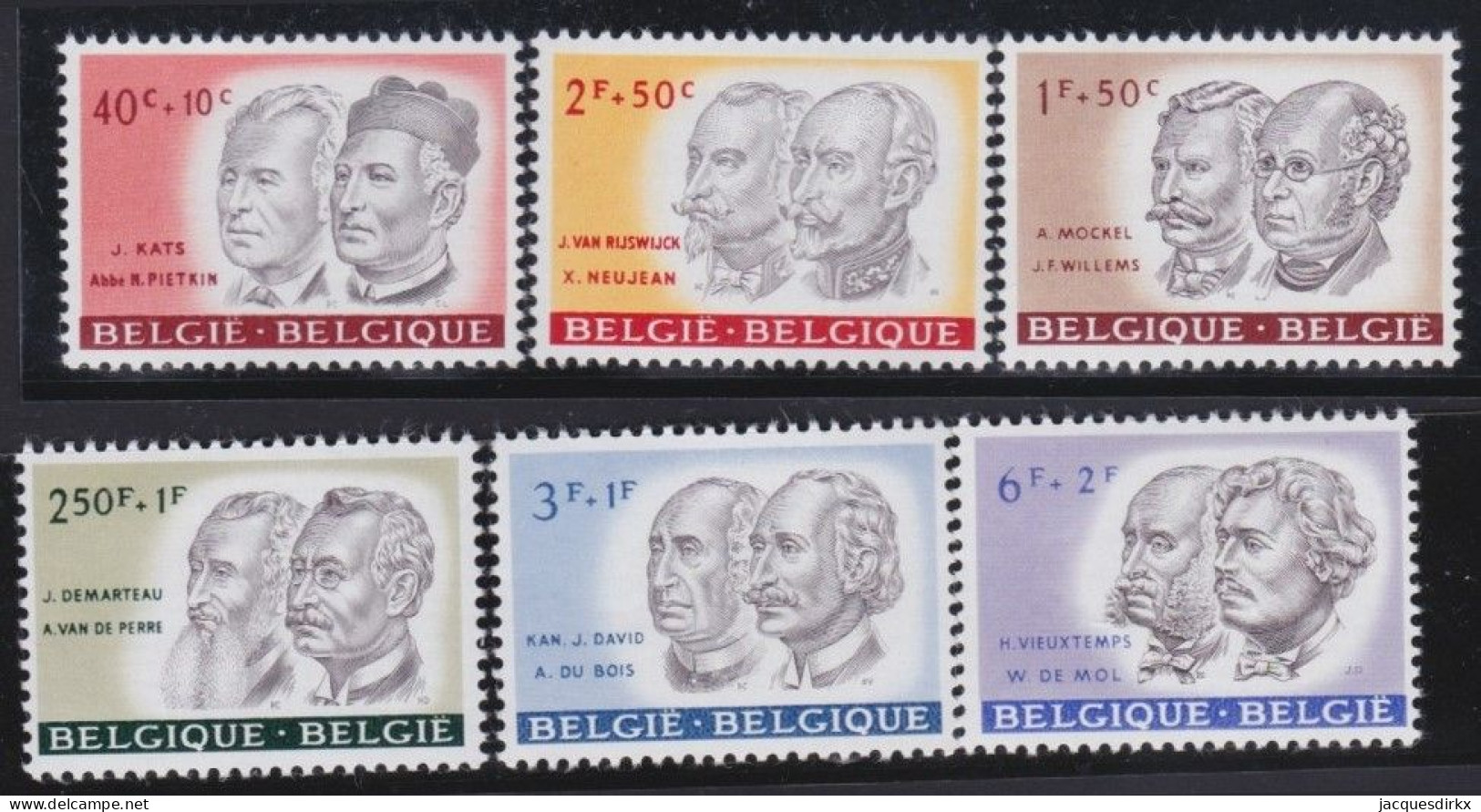 Belgie  .   OBP   .    1176/1181     .  **  .  Postfris    .   /   .   Neuf Avec Gomme Et SANS Charnière - Nuevos