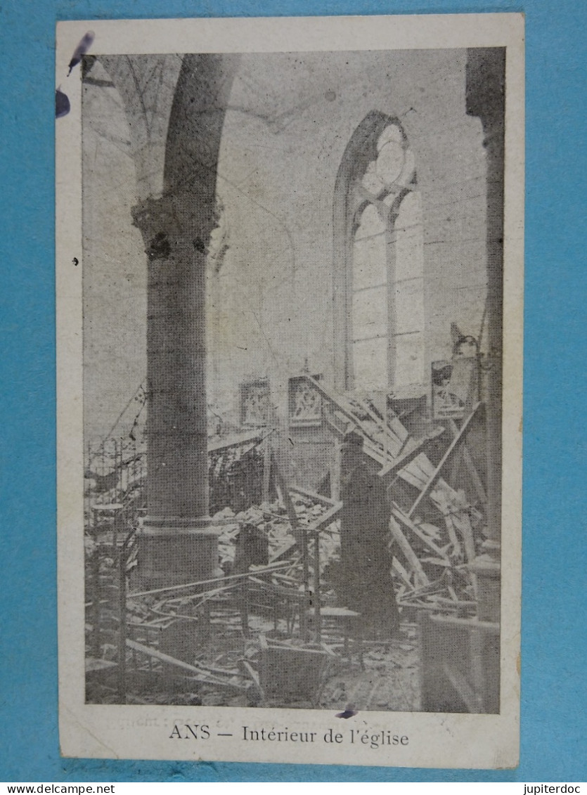 Ans Intérieur De L'église - Ans