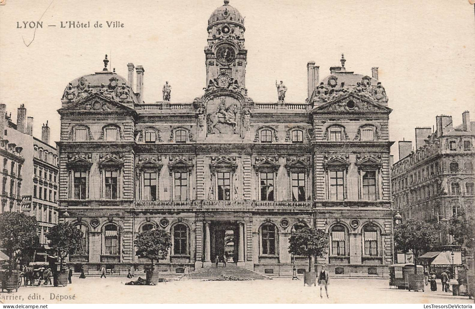 FRANCE - Lyon - Vue Générale De L'hôtel De Ville - Carte Postale Ancienne - Sonstige & Ohne Zuordnung