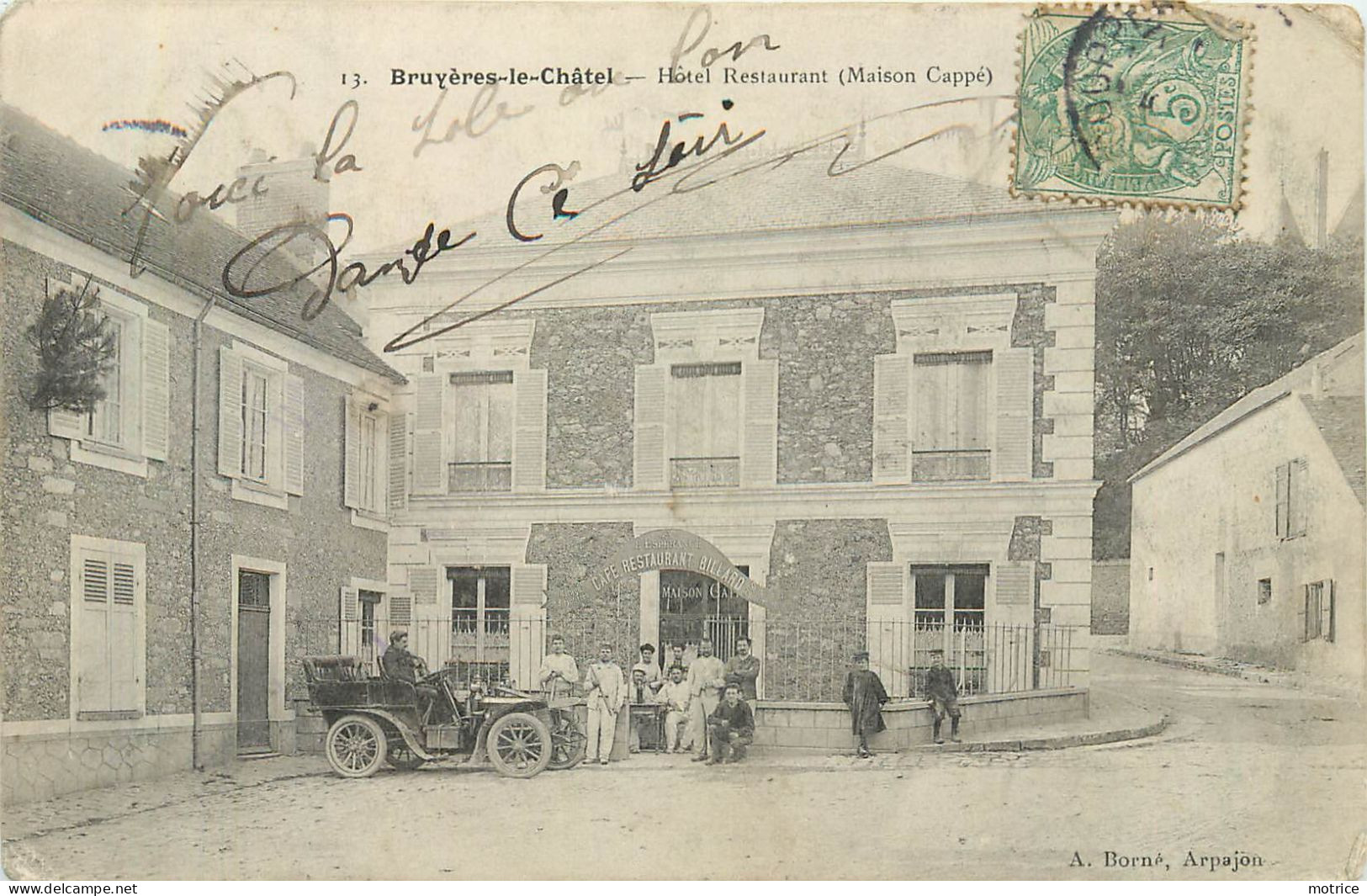 BRUYERES LE CHÂTEL - Hôtel Restaurant, Maison Cappé. - Bruyeres Le Chatel