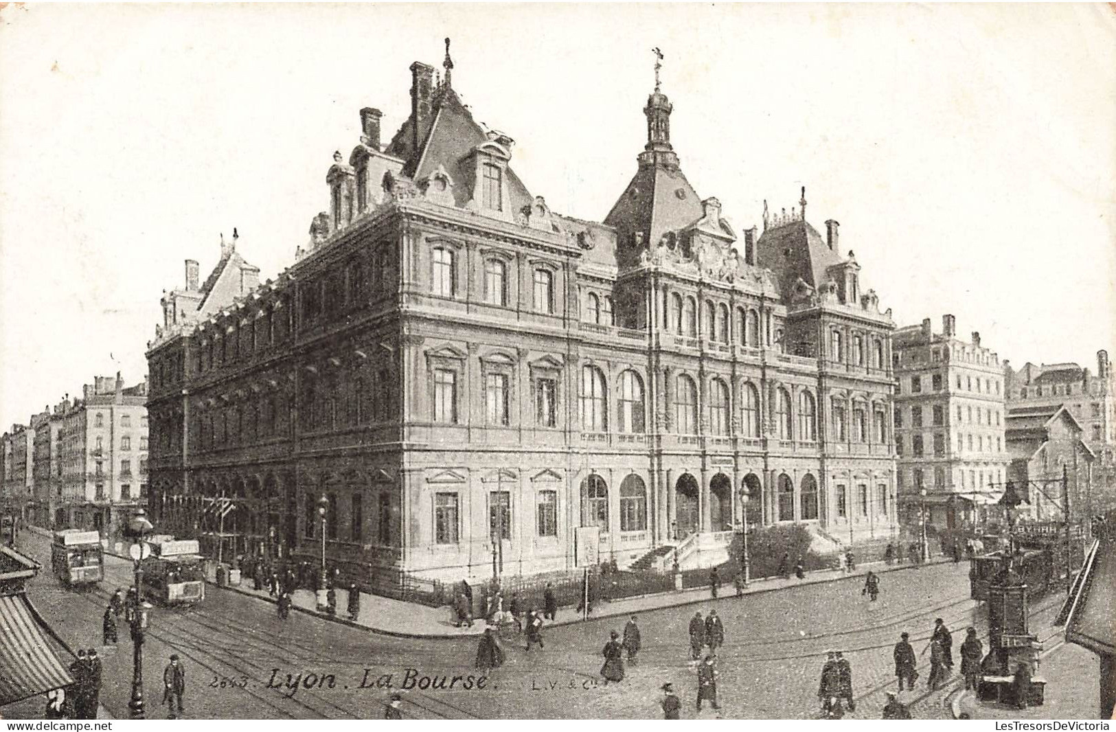 FRANCE - Lyon - Vue Générale De La Bourse - Animé - Carte Postale Ancienne - Andere & Zonder Classificatie