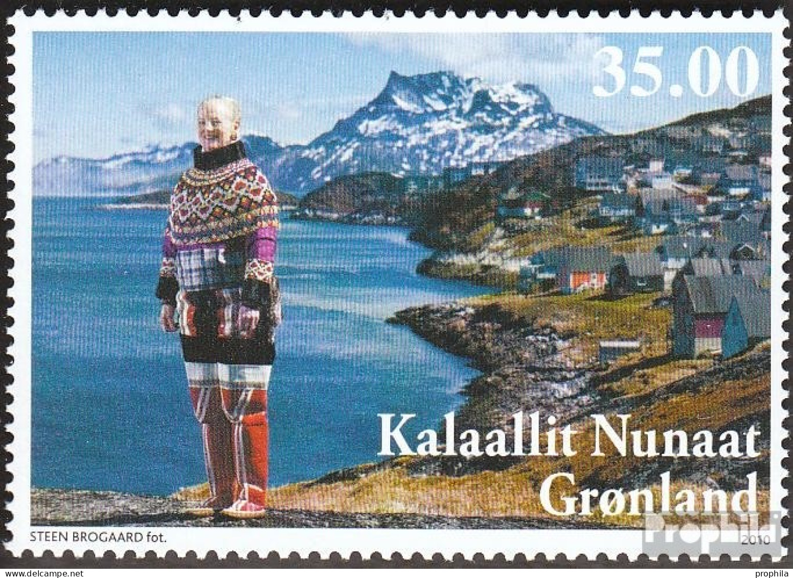 Dänemark - Grönland 563 (kompl.Ausg.) Postfrisch 2010 Königin Margrethe II. - Neufs