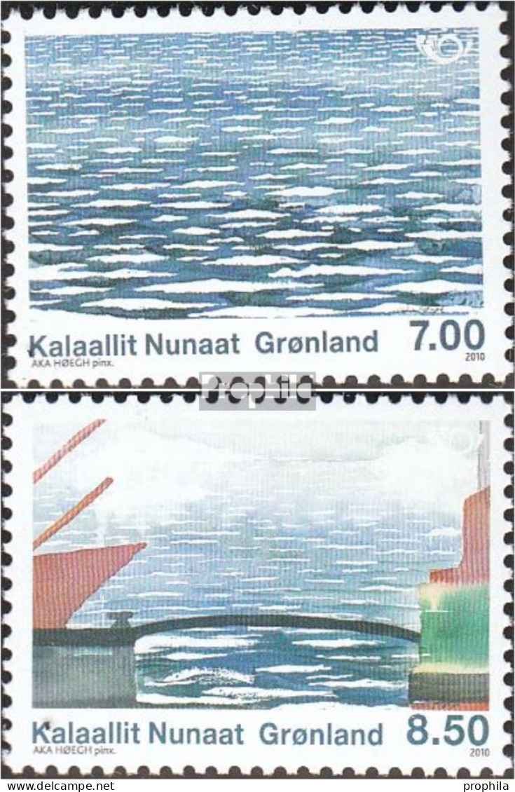 Dänemark - Grönland 561-562 (kompl.Ausg.) Postfrisch 2010 Leben Am Meer - Ungebraucht