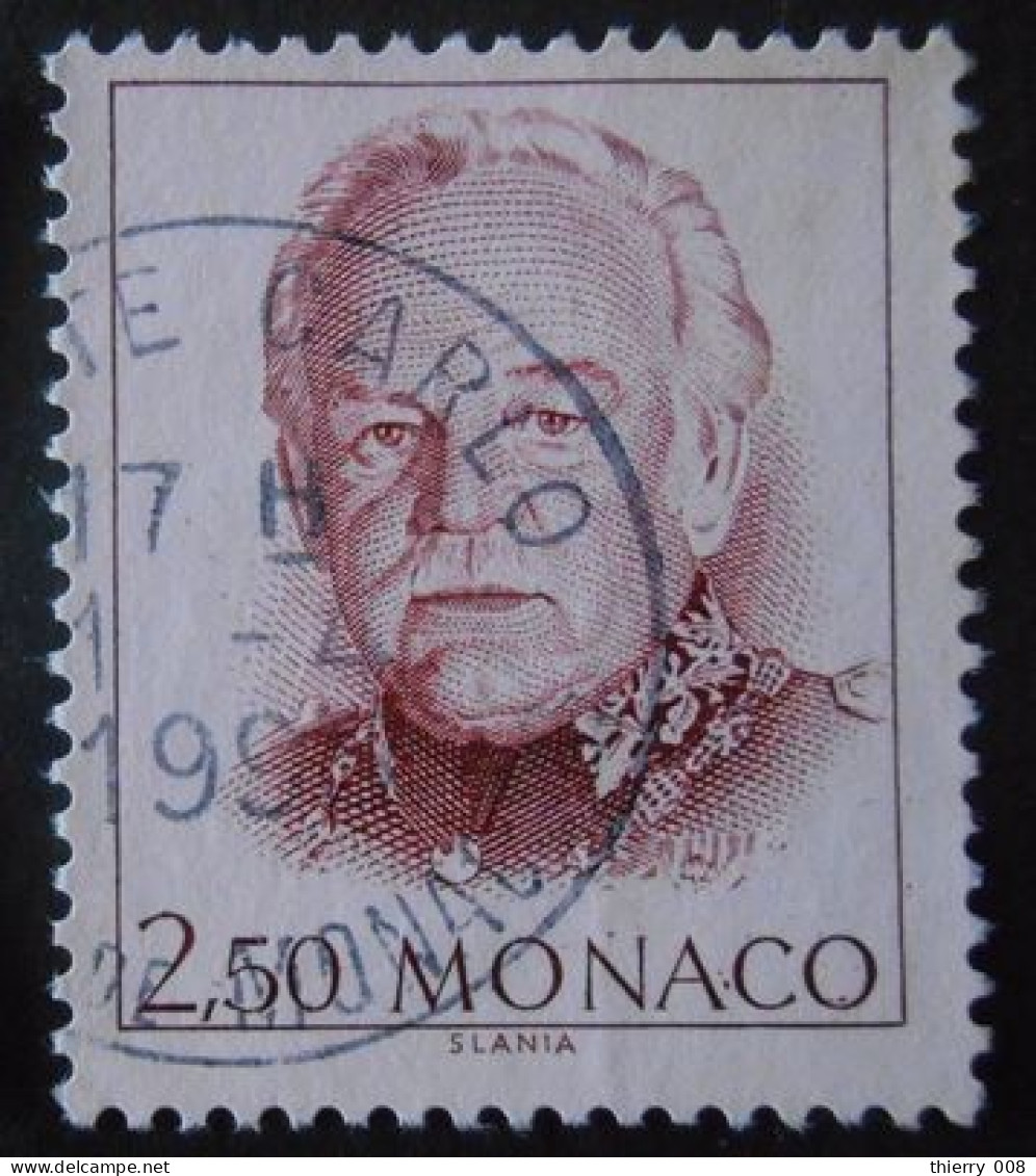 1780  Monaco Oblitéré Effigie De SAS Rainier III - Usados